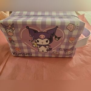 Kuromi makeup bag